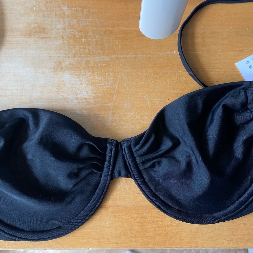 Abercrombie & Fitch Black bikini top